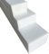 All4All Matratzenverlängerung – Zusatzmatratze - Schaumstoff zuschnitt - Matratzenkeil - Bett Lückenfüller, Matratzenausgleich – Matratzenverbinder - Matratzenverbreiterung - RG25/44-15x20x100cm
