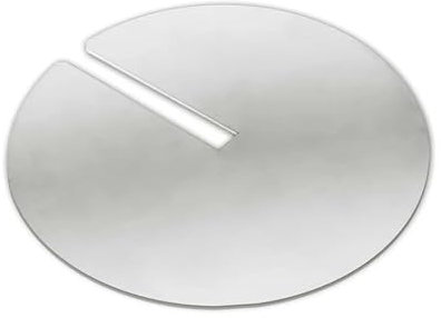 Gastronics Spießteller mit Aufkantung für Dönergrill/Gyrosgrill (Ø 12 cm)