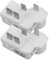 COLLBATH Ptc Starter Relay for Refrigerator Freezer Integrated Overload Protector for Enhanced Safety and Performance Compatible Brands Easy Installation