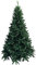 Albero di Natale Effetto Realistico Rami Fissi Apertura ad Ombrello Ignifugo Montaggio Facile (Verde Folto, Altezza 150 cm, 760 Rami)