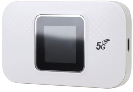 Portable Travel Router, 4G LTE Mobile Wireless Fidelity Router, 4G LTE Modem Router Supports B1/B3/B5/B7/B8/B20/B38/B40/B41, Color Screen, for Indoor Outdoor