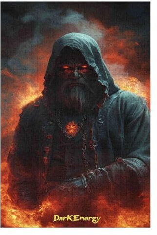 Puzzles 1000 Pieces for Adults Jigsaw Puzzles for Adults 1000 Piece Puzzle Educational Games -DarKEnergy Wizard- Decoration Puzzle38*52cm