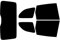 TINTCOM Pre-Cut Window Tint Film for Volvo XC60 5-doors 2008-2017 - (20% Dark Smoke) - Rear Sides & Rear Window - Custom Fit, UV Protection, Heat & Glare Reduction, High Performance