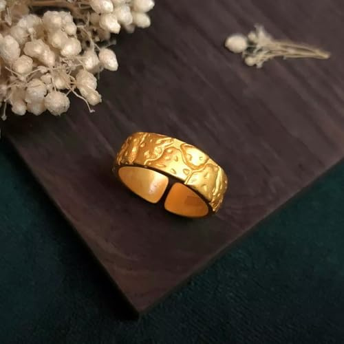 925 Silber Sternzeichen Ring Edelstein Natur Damen Modeschmuck