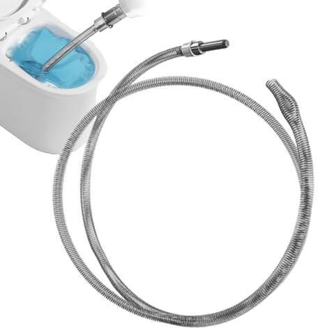 Herramienta Desatascadora para Tuberías Limpiador Resorte Pinza | Recogeobjetos Flexible Multiusos para Fregadero y Baño del Hogar
