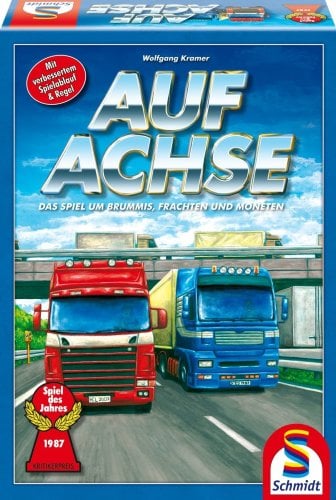 Schmidt Spiele 49090 - Auf Achse, Spiel des Jahres 1987, Blau