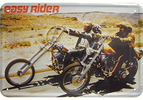 Easy Rider Szenenfoto Motiv Blechschild Replik