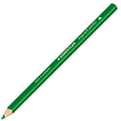 Staedtler 158-5 Farbstifte, Uws und Trockenmarker Einzelfarben Farbstift Ergosoft grün