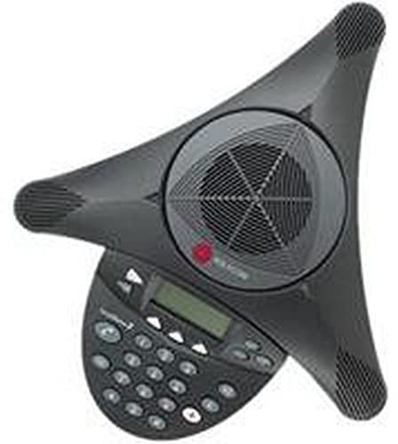 POLYCOM SoundStation 2 mit Display Konferenztelefon für analogen Anschluss (deutscher Stecker)