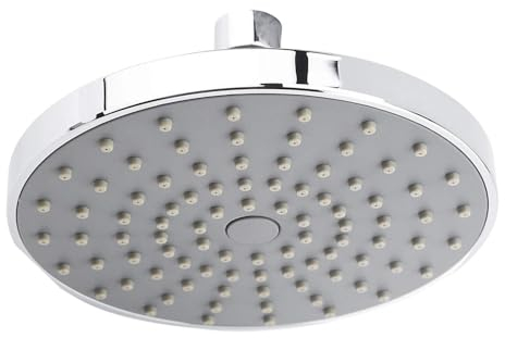 Schläfer 134500, Pureshower Regenduschkopf Automatic Cleaning Ø 20cm, Brausekopf Anti-Kalk Universal-Kopfbrause mit automatischem Reinigungssystem Chrom