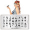 Moyou Stamping Schablone - Rebel 02