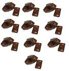 10 x Brown Roller Catch For cupboard Locker Caravan Motorhome Kitchen Doors