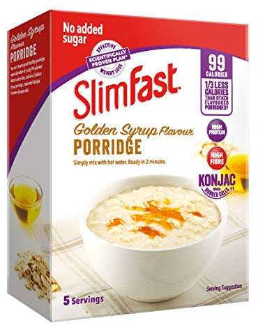 SlimFast Golden Syrup Flavour Porridge, 580 g