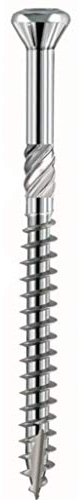 Terrassenschraube Edelstahl C1| Holzschraube | Ø 5 mm - 50 bis 100 mm (300, 5,0 x 70 mm)