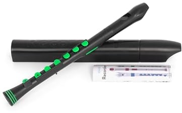 NUVO recorder+, schwarz-grün, barock