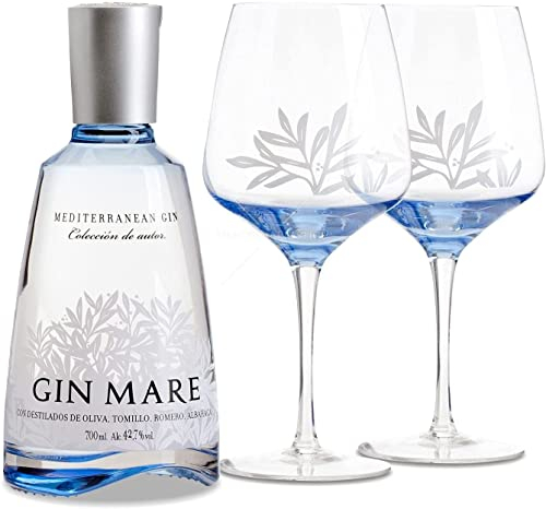 Gin Mare Double G&T Glass Pack - 700 ml