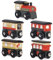 Le Toy Van Childrens Royal Express Passenger | Classic Wooden Set for Toddlers Ethically Made and as A Gift | Suitable for Ages 3+, TV710, Red Train