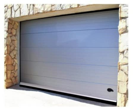 Burlete aislante para puerta de garaje universal 250cm, instalación fácil mediante tornillos (NO INCLUIDOS). Labio de arrastre de 35mm resistente al desgaste y al cambio de temperaturas. PLATA