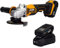 JCB 18V Cordless Angle Grinder, 2X 2.0ah Li-ion Batteries, Fast Charger, Anti-Vibration & 3 Position Handle, Tool-Free Adjustable Guard, 3 Year Warranty