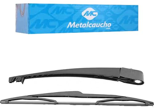Metalcaucho 68374 Heckscheibenwischer + Arm Hinten 360mm Kompatibel mit OPEL Adam M13