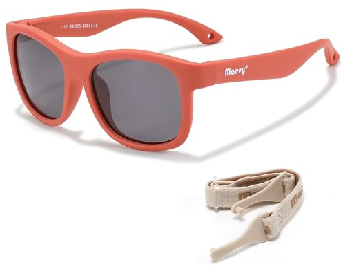 Maesy Kinder Sonnenbrille Polarisiert 400 UV400 1–3 Jahre, Luca
