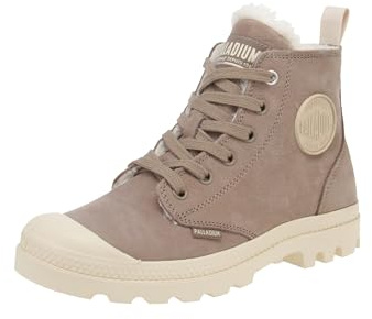 Palladium Damen Schnürboots Pampa Hi Zip WL Braun 41,5