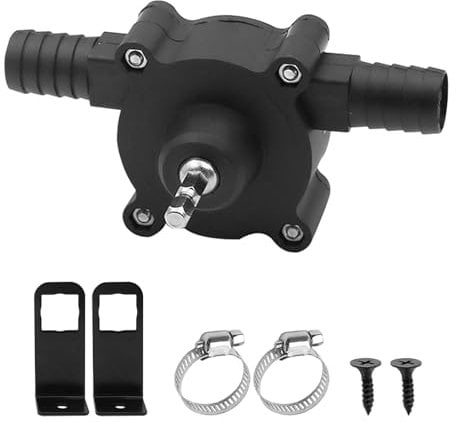 1 Piece Mini Self-Priming Water Pump, Manual Electric Drill Pump, Water, Diesel, Liquid Self-Priming Fast Delivery Pump, Cordless Screwdriver, Portable Water Pump