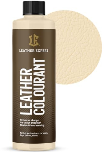 Leather Expert Peinture Cuir très couvrante à Base d’Eau – sans Alcool, pour Cuir Naturel et écologique – Ne Fissure Pas, ne s’écaille Pas – Idéale pour Tous Accessoires – Large Choix de Couleurs