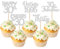 30 Stück Vintage 1995 Cupcake Toppers Glitzer Happy 30th Geburtstag Tortendeko Cheers to 30 Fabulous Thirty Kuchen Deko für 30th Geburtstag Hochzeit Jahrestag Party Silber