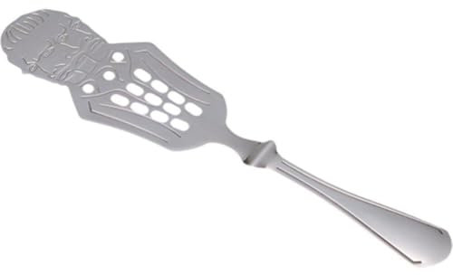 Sanfly Cucchiaio per Assenzio, Cucchiaio per Assenzio in Acciaio Inossidabile Cucchiaio per Cocktail Vintage Cucchiaio per Filtro per Bevande Utensili Cocktail Paletta per Bar Party