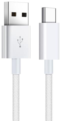 Coolden Câble USB C 3M Charge Rapide pour iPhone 16 15 Pro Max, Samsung S24 S23 Ultra A54, iPad Air, MacBook Pro, Google, Xiaomi - Type C Nylon Tressé