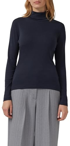 s.Oliver Longsleeve im Slim Fit mit Rollkragen