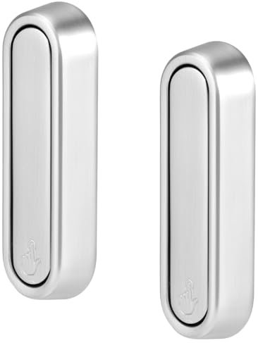 Lyreh 2pcs Crochets Muraux Pliant, Crochet Porte Manteau Pliant en Alliage de Zinc pour Suspendre Peignoirs Serviettes Vêtements Chapeau Sacs Clés(Argent)