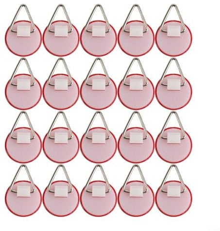 Manillefu Invisible Hooks for Hanging Plates 20 Disc Plate Hangers to Keep Your Kitchen Organized and Stylish