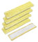Almohadilla De Microfibra For Fregona, Compatible Con Aspiradoras De Ventanas Karcher WV2, WV5 Y WV6 Plus Premium. Almohadillas De Repuesto, Compatibles Con Limpiadores De Ventanas Karcher.(Yellow-5PC