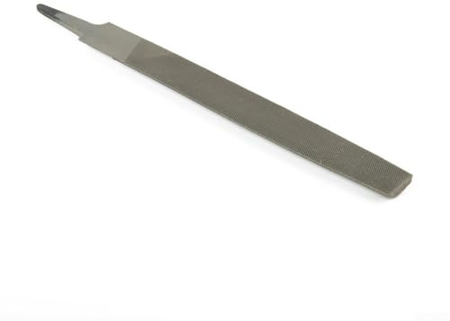 Juego de limas de acero de dientes medianos de 6 pulgadas para limar eficazmente el metal y la madera (lima media redonda)