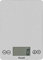 Escali 157SS Arti Glass Food Scale Digital Countertop Kitchen, Baking and Cooking Scale with Nutrition and Calorie Counter, 15-Pound Capacity, 9 x 6.5 x .75, Shiny Silver