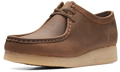 Clarks Padmora, Oxford Mujer, Brown Smooth, 41 EU