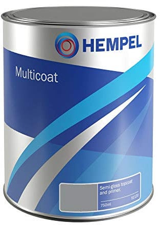 Hempel Multicoat - Mid Grey - 750ml - Boat Paint Topcoat