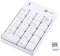 New 2.4GHz Wireless USB Numeric Keypad Numpad,with 18 keys NumberLaptop PC,can Compatble with Most Computers.,Powered by 1 x AAA battery (white)