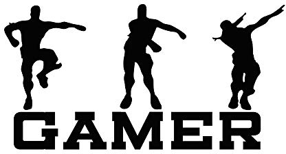 Gamer Wall Decal, Game Wall Stickers Murals, Vinyl Art Design Gamers World Wall Decor for Teen Kids Boys Bedroom Playroom Home Decoration Wallpaper