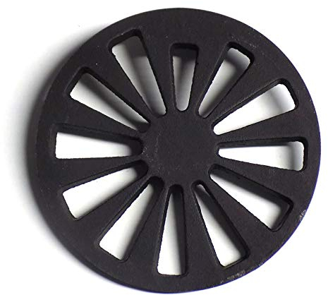Grille à cendres pour poêles à cheminée Bando de Attika - fonte - dimensions d'encastrement parfaitement adaptées