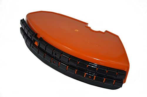 Protector Deflector de desbrozadora Compatible con Stihl FS 120 200 250 300 400 / FR 350 450 48, Hecho de plástico Grueso para una Mejor protección