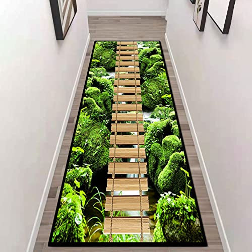 Entrada Felpudos Moqueta Corredor Alfombras De Pasillo Largo Alfombras Cocina,Antideslizante-Lavable a máquina-para Pasillo,Cocina,Entrada