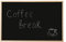Bi-Joy Kreidetafel, Rahmen aus Kiefernholz, 2 weiße Kreiden enthalten (40 x 30 cm)
