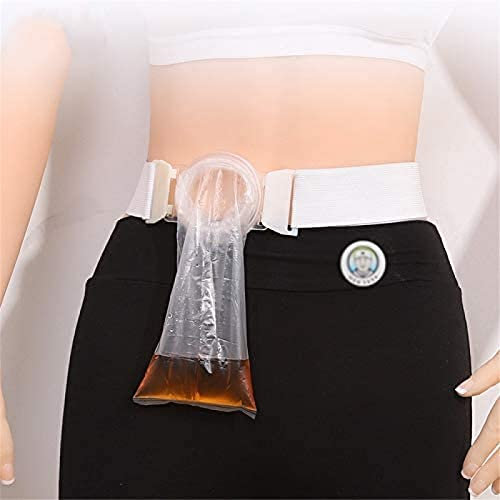 Bor Entleerbare Urostomiebeutel Mit Gürtel, Stomabeutel, 100 Stück Einwegbeutel Kolostomiebeutel,YUYANAIAI