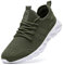 Damyuan Herren Sportschuhe Laufschuhe Turnschuhe Schuhe Sneaker Freizeit Straßenlaufschuhe Leichtgewichts Atmungsaktiv Walkingschuhe Outdoor Fitness Joggingschuhe Sportsschuhe Grün 48 EU
