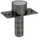 Magnetic Door Stoppers, Heavy Duty Door Holder Magnetic Invisible Door Stopper Catch Door Stop Hardware(Short)