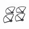 ROXENT 4 stücke 4 5 Zoll Propeller Schutz Drone Anti-kollision Schutz Abdeckung Ring 4045 5045 5149 Propeller QAV250 RC Quadcopter Teile Propellerschutzrahmen(5 inch Propeller,Black)