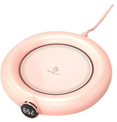 HOLIDYOYO 1pieza Calentador De Tazas USB Térmico Mantiene Bebidas Calientes Diseño Antisalpicaduras para Café y Té Casa u Oficina